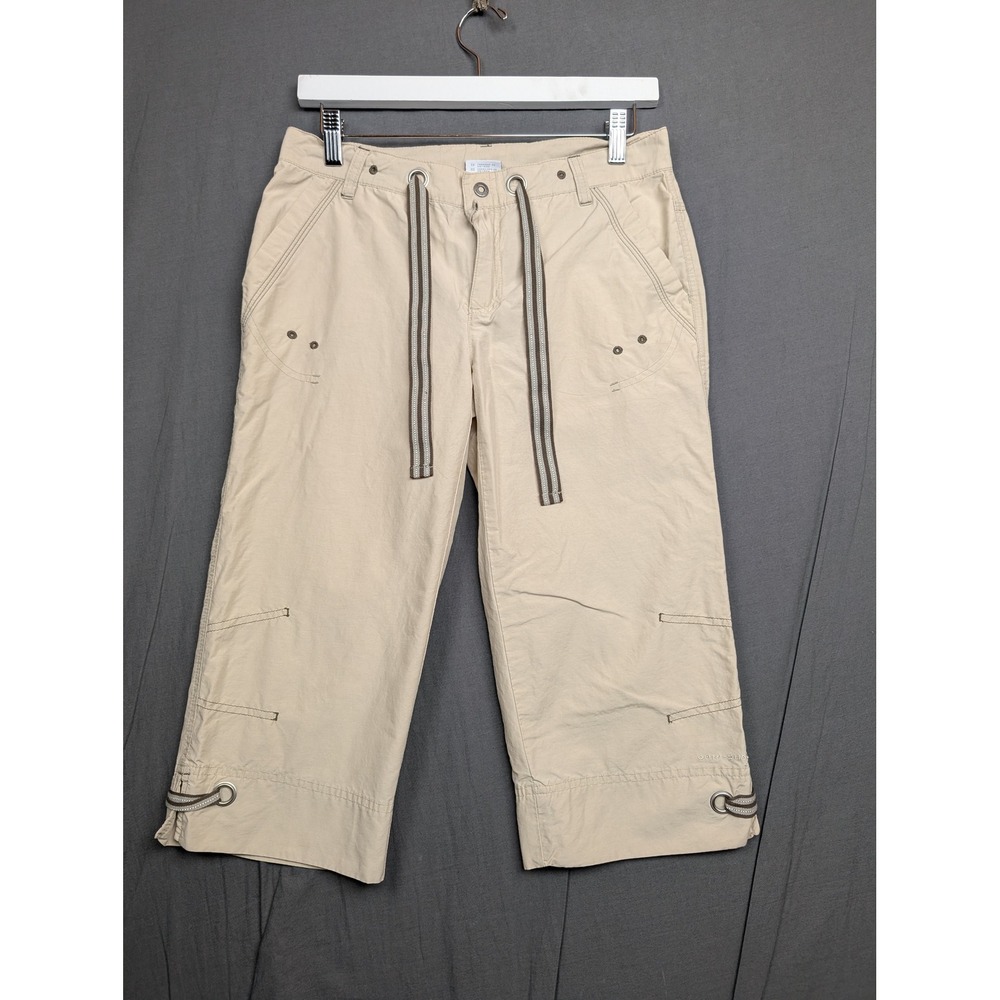 Columbia Womens Beige Crop Capri Hiking Pants Size XS  Outdoor Casual